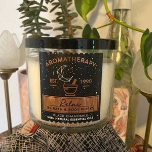 New Black Chamomile B&BW 3 Wick Candle
